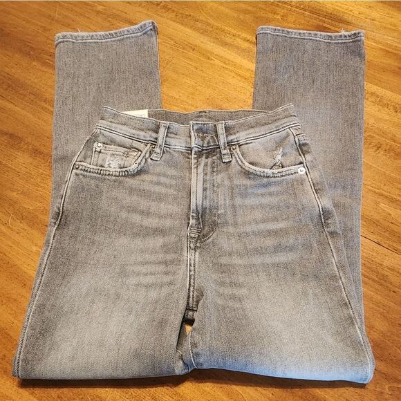 NEW Splendid High Waist Slim Kick Jeans Size 23 - Picture 1 of 5
